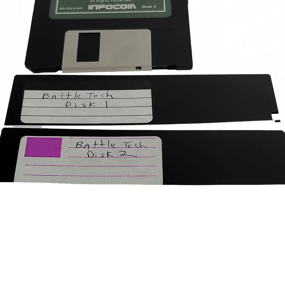 BattleTech The Crescent Hawks Revenge 1990 PC Big Box Strategy DOS Infocom Game